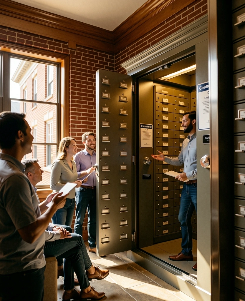 Secure banking vault